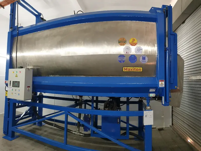 Single Ram Compactor Installation